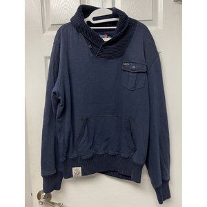 Polo Ralph Lauren Sailor Merchant Ltd Navy Sweatshirt Mens XL